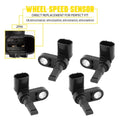 Set of 4 ABS Wheel Speed Sensors for Toyota 4Runner Tacoma (2010–2023)
