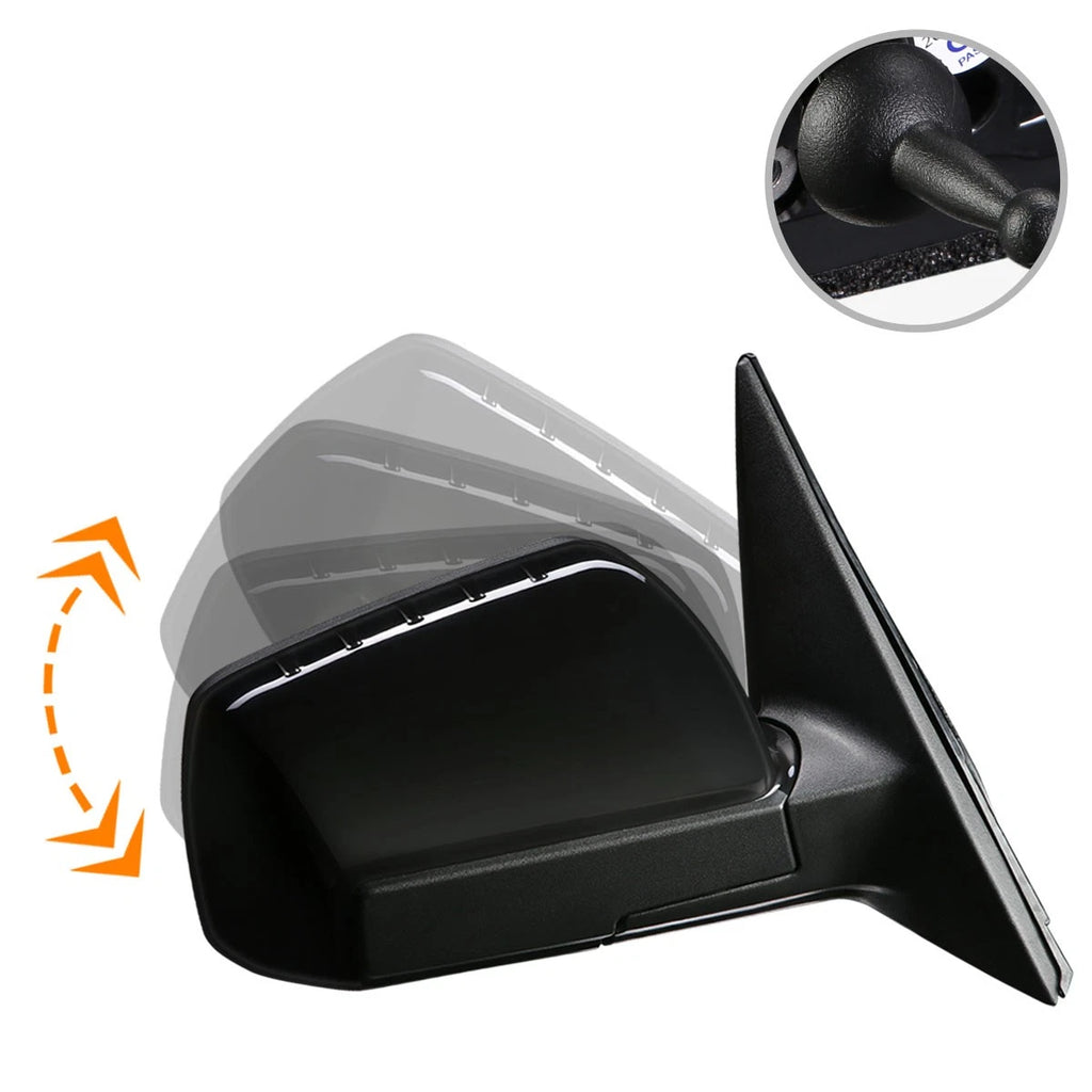 OE Style Manual Adjust Side Rear View Mirror for Kia Soul (2012–2013)