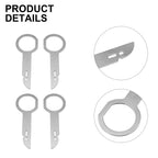 Professional Grade Metal Car Radio Release Tools for Ford Mercedes