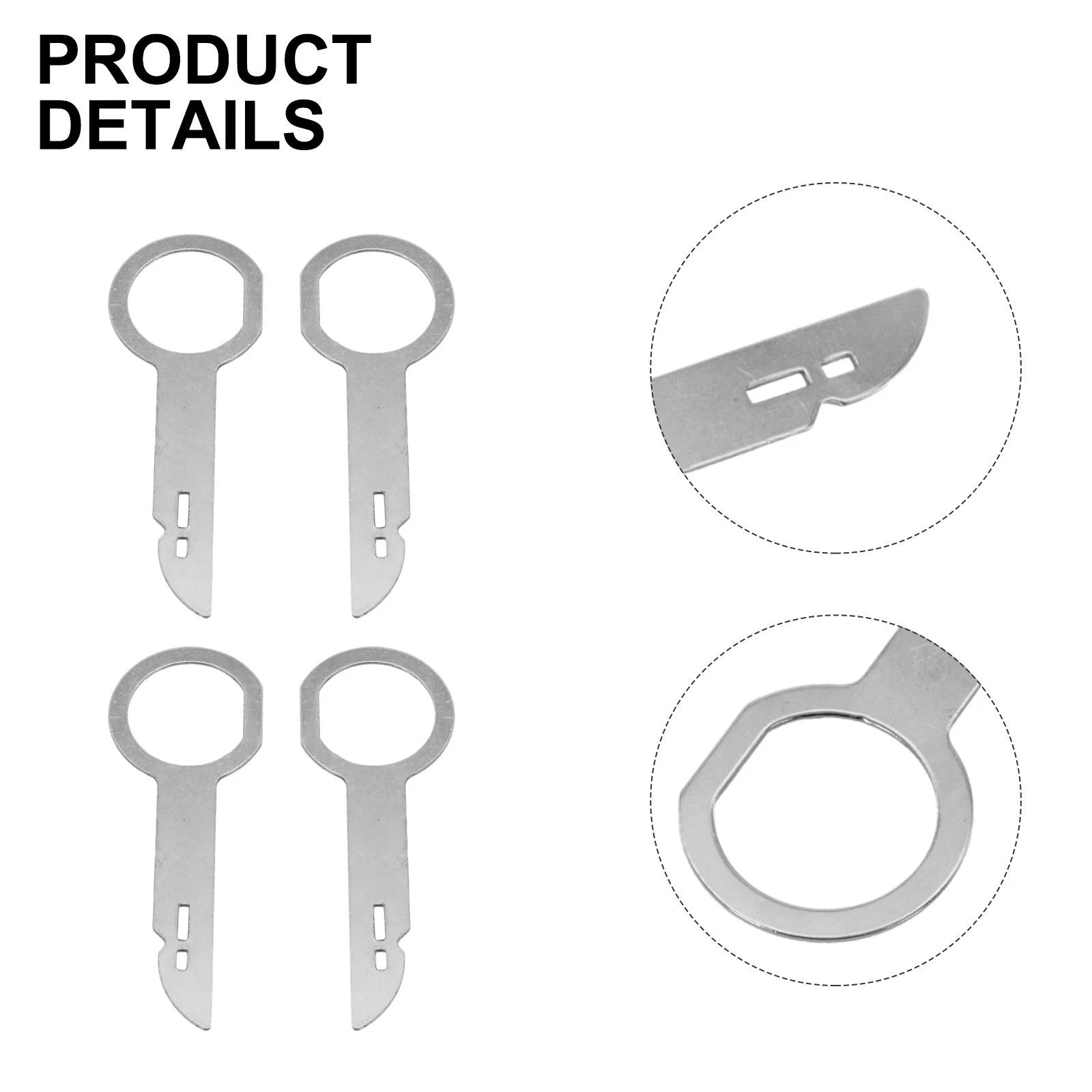 Professional Grade Metal Car Radio Release Tools for Ford Mercedes