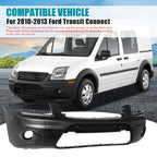 Front Bumper for Ford Transit Connect (2010–2013) with Fog Light Holes