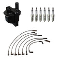 Set of 6 Denso Ignition Coil Wires & NGK Ruthenium Spark Plugs for Blazer Sonoma (V6)