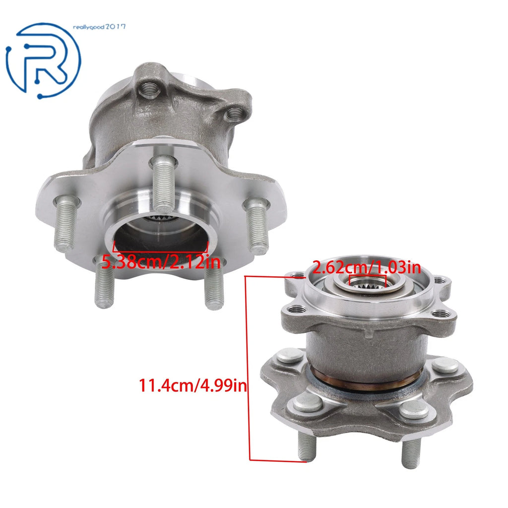 Rear Left Wheel Hub Bearing for Nissan Rogue Juke (2008–2020, 2011–2017)