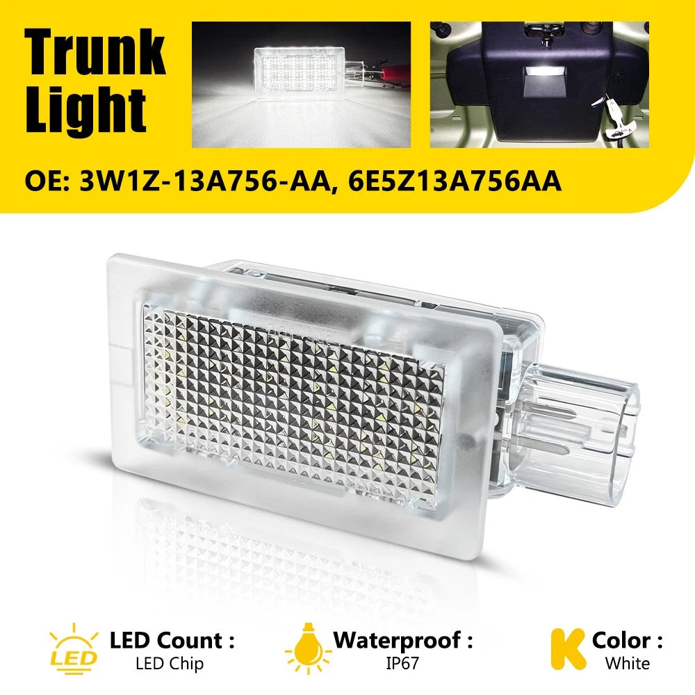 Full LED Trunk Cargo Area Light Assembly for Ford Mustang (2005–2014)