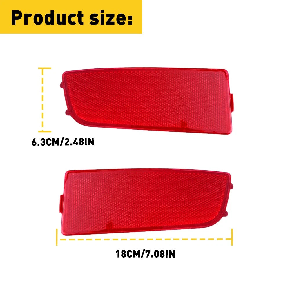 2X Rear Bumper Light Reflector for Mercedes Sprinter W906 (2006–2018)