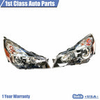LH & RH Halogen Headlight Pair for Subaru Legacy Outback (2013-2014)