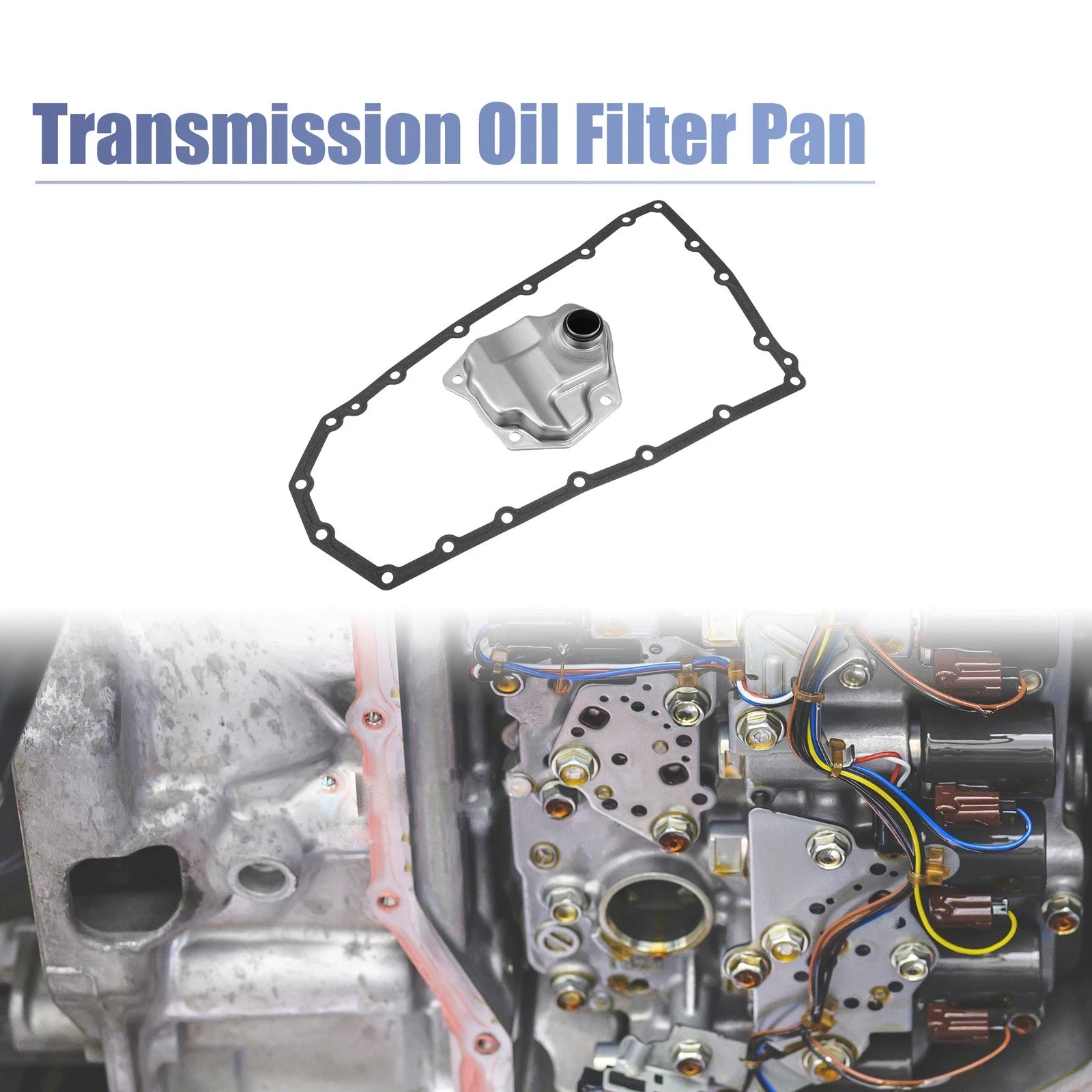 Set of 1 Transmission Filter Oil Pan Gasket for Nissan Altima (2013–2018) 31728-1XA00