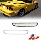 Clear White LED Rear Side Marker Light for Ford Mustang (1994–1998)