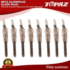 Set of 8 Glow Plugs for GMC Hummer Chevy 6.2L 6.5L Diesel (1985–2002)