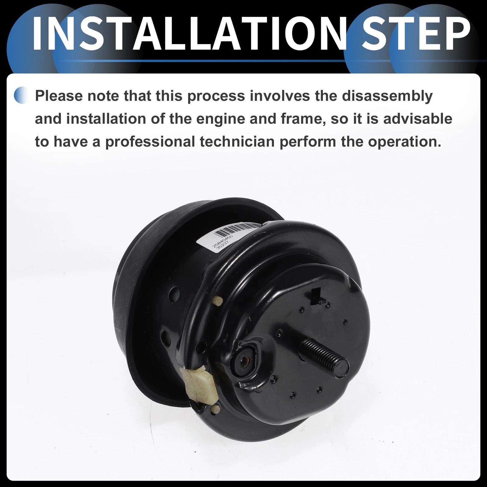 Engine Motor Mount for Chevrolet Traverse (2009–2015)