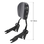 Passenger Backrest Sissy Bar for Harley Touring Street Glide (2009–2026) Black