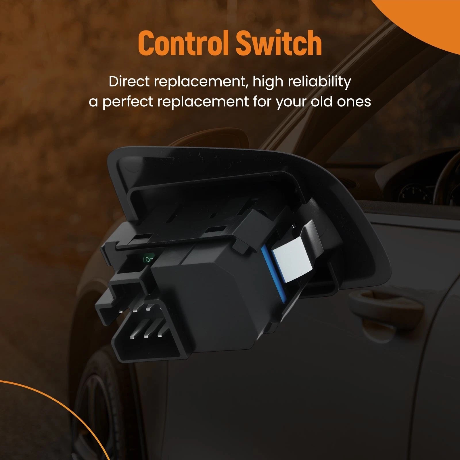 Rear Power Window Switch for Cadillac Escalade, GMC Yukon (2003–2006) 15180933