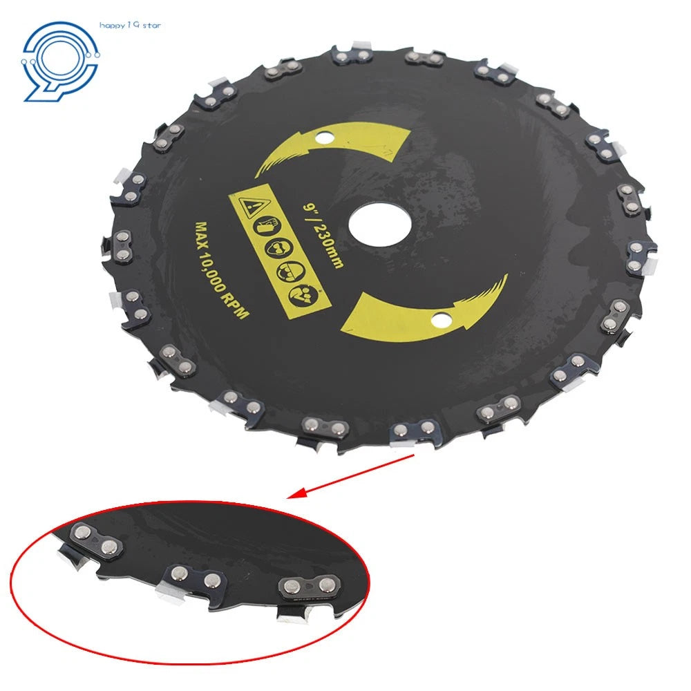 9" 20 Tooth Brush Cutter Blade for Gas Trimmer Chain Saw