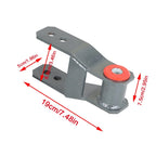 2pc Rear Adjustable Leveling Kit Shackle for Jeep Cherokee XJ (1984–2001)