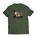 POW MIA Waving Flag T-Shirt for Big Rig Trucks