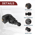 Windshield Washer Nozzle Set for Ford Econoline  with Hose & Connectors
