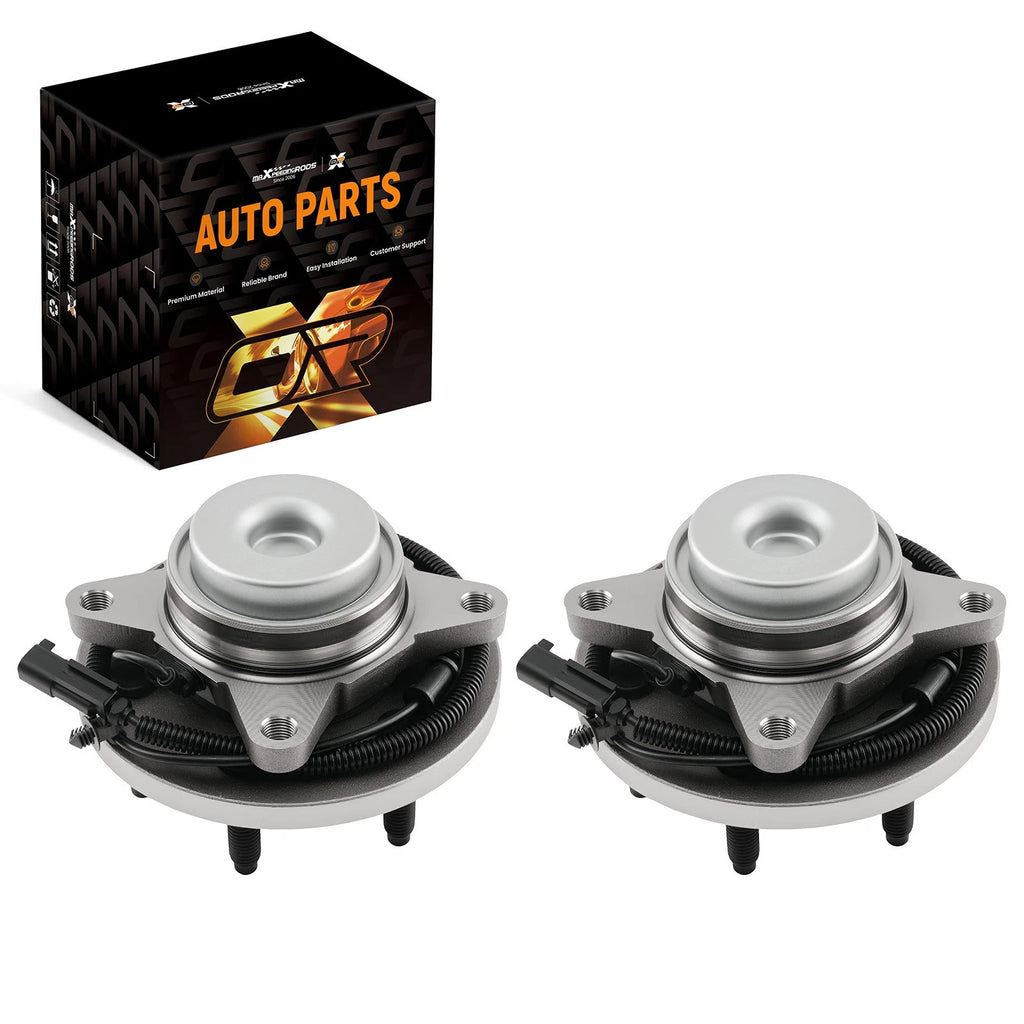 2X Front Wheel Hub Assembly for Ford Expedition (2011-2014) 6-Lug