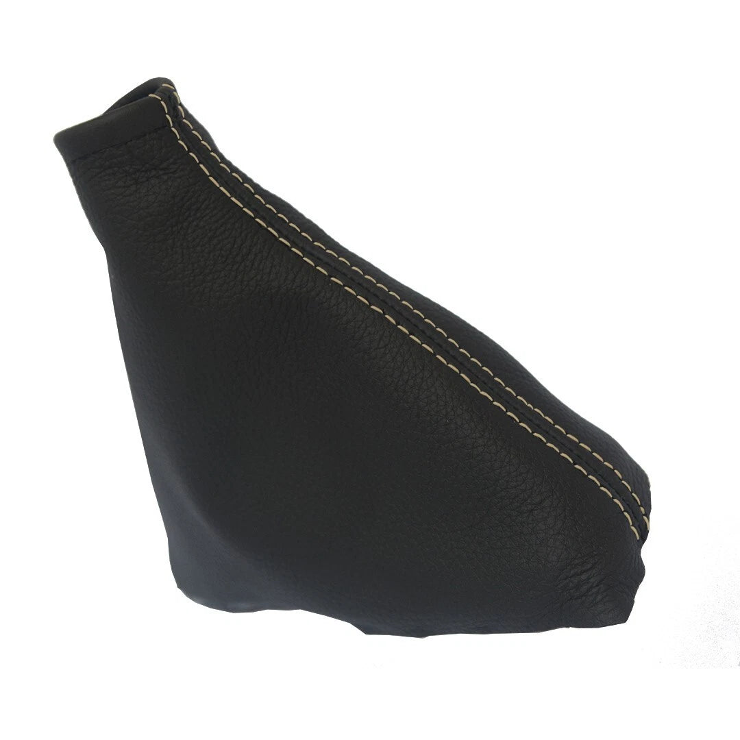 E Brake Boot PVC Leather for Range Rover L322 (2003–2006) Beige Stitch