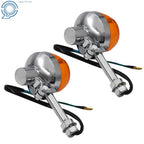 Pair Turn Signal Lights for Honda CT70 CT90 XL100 CB350 CM400 CB450 (1969–1982)