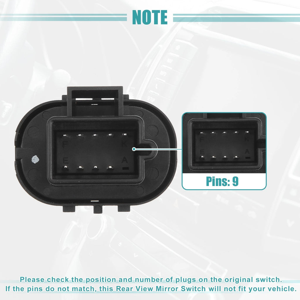 Rear View Mirror Switch for Chevrolet Malibu (2004–2008)