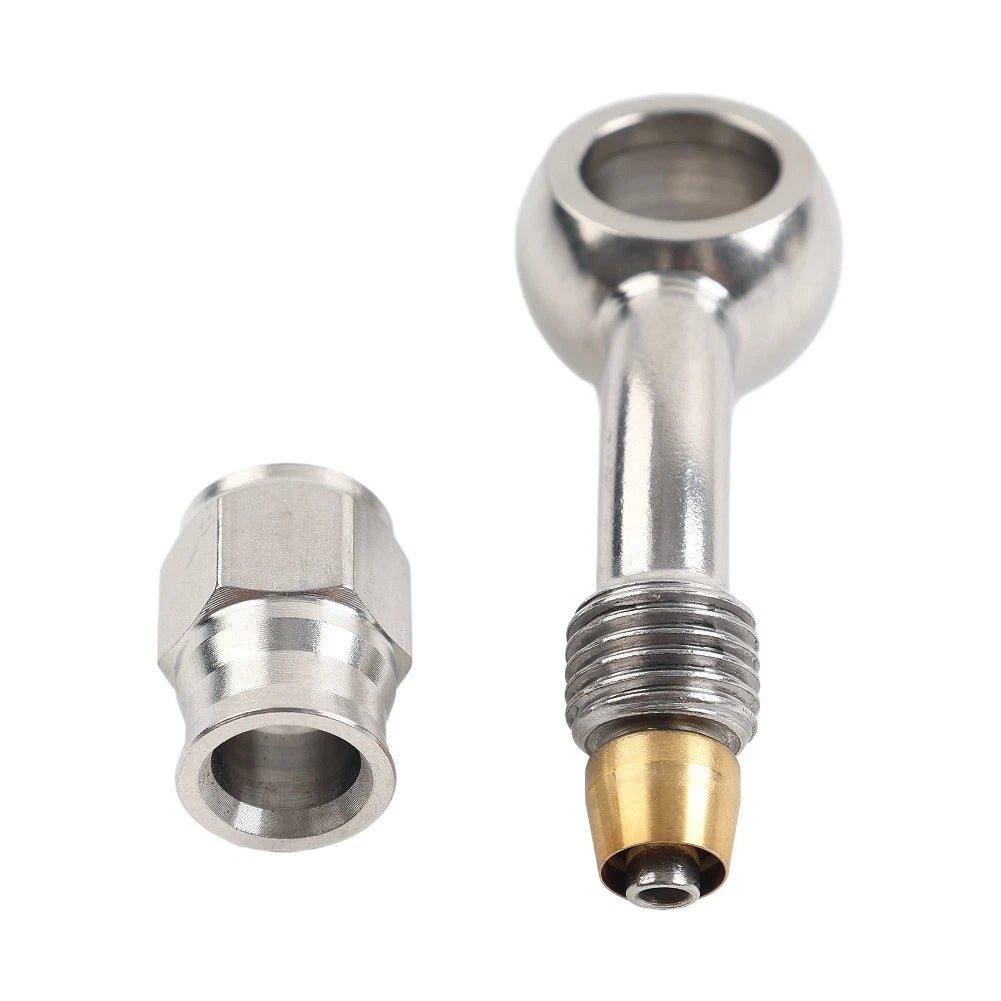10.2mm 3/8 Eye Banjo Hose Ends AN-3 28 Degree for Motorcycle