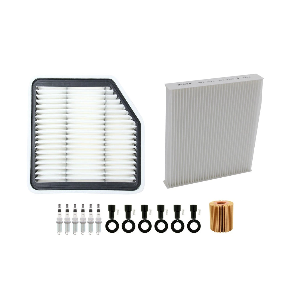 Tune Up Kit with 6 NGK Spark Plugs & Boots for Lexus GS350 IS250 IS350 (2006–2019)