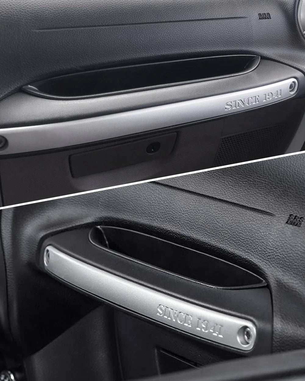 Passenger Grab Handle Storage Tray for Jeep Wrangler JK (2007–2018)
