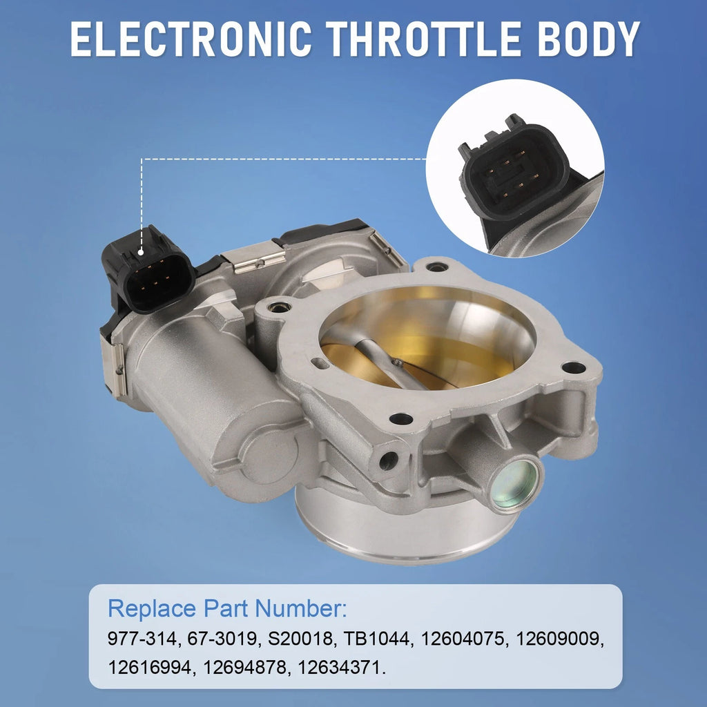 Throttle Body for Cadillac SRX CTS Chevrolet Equinox (2004-2017)