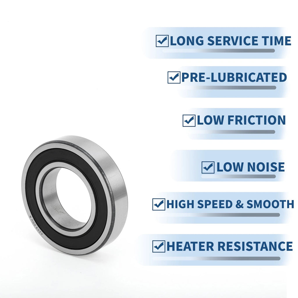 Deep Groove Ball Bearing 6209DDU for Scooter Skateboard Wheel (45x85x19mm)
