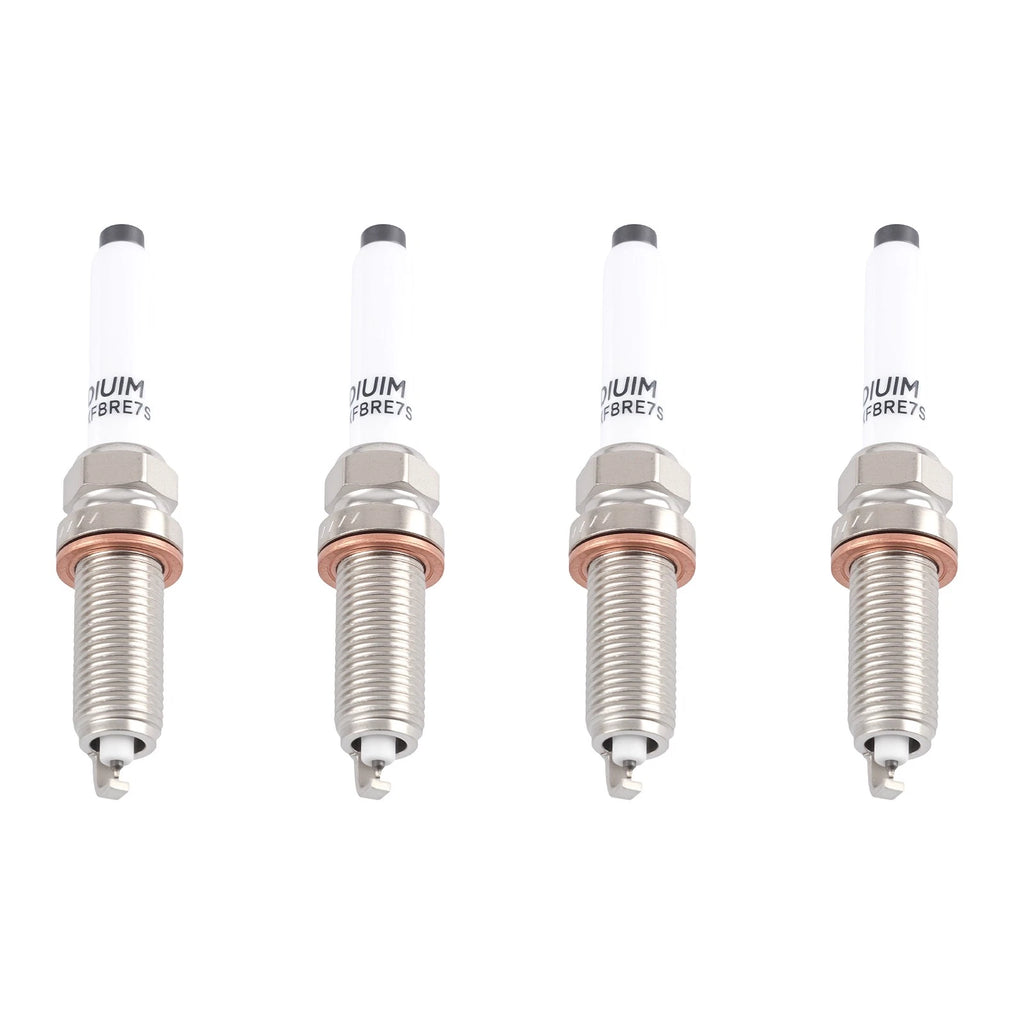 Set of 4 Ignition Coils and Spark Plugs for Mercedes GLC300 (2016–2019)