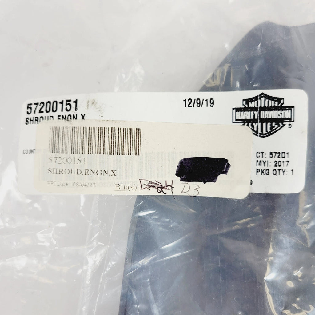 Wind Deflector Right for Harley Davidson Touring (2009–2023) OEM 58167-09