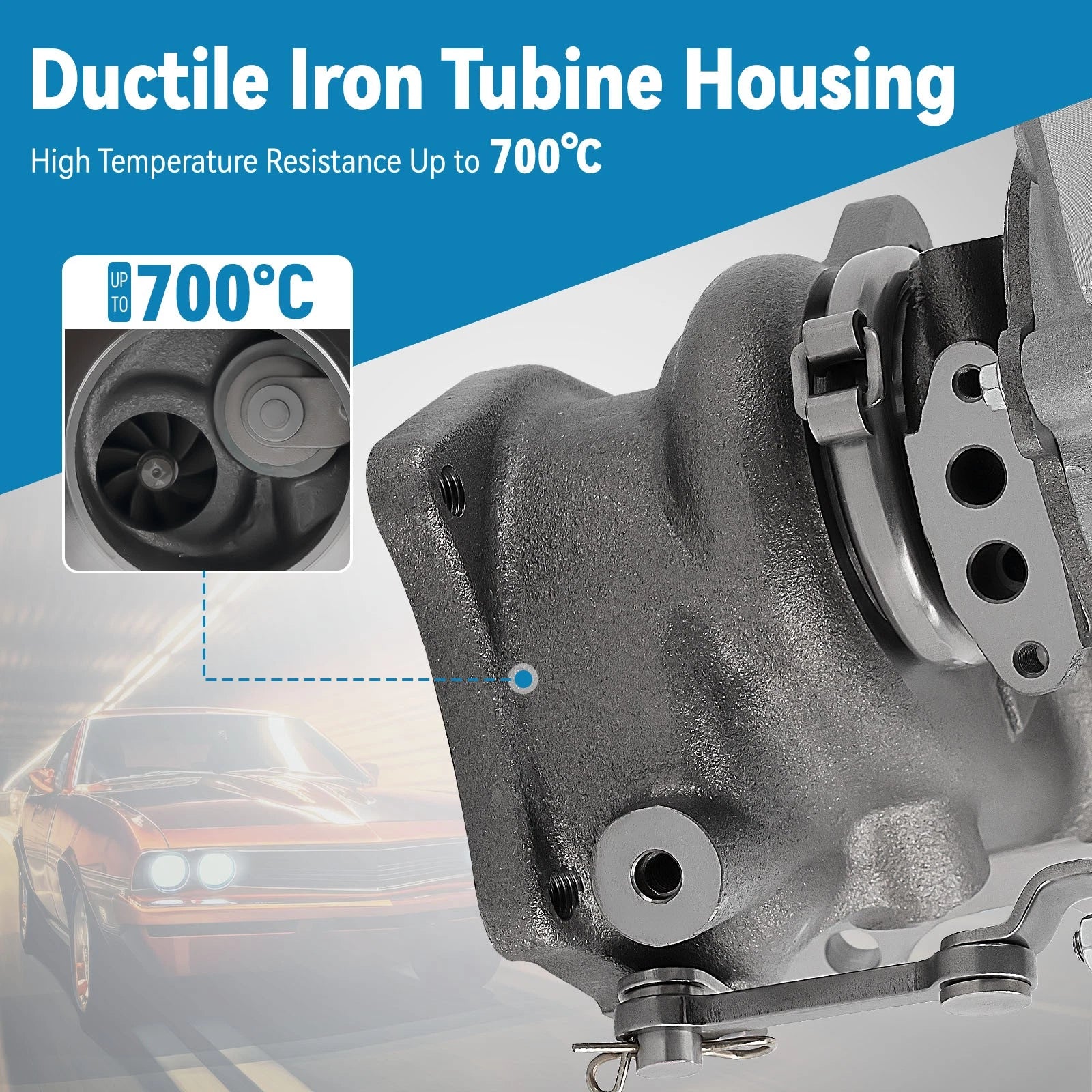 Turbocharger for Honda Accord (2018–2023) 18900-6A0-003 18120 1132E