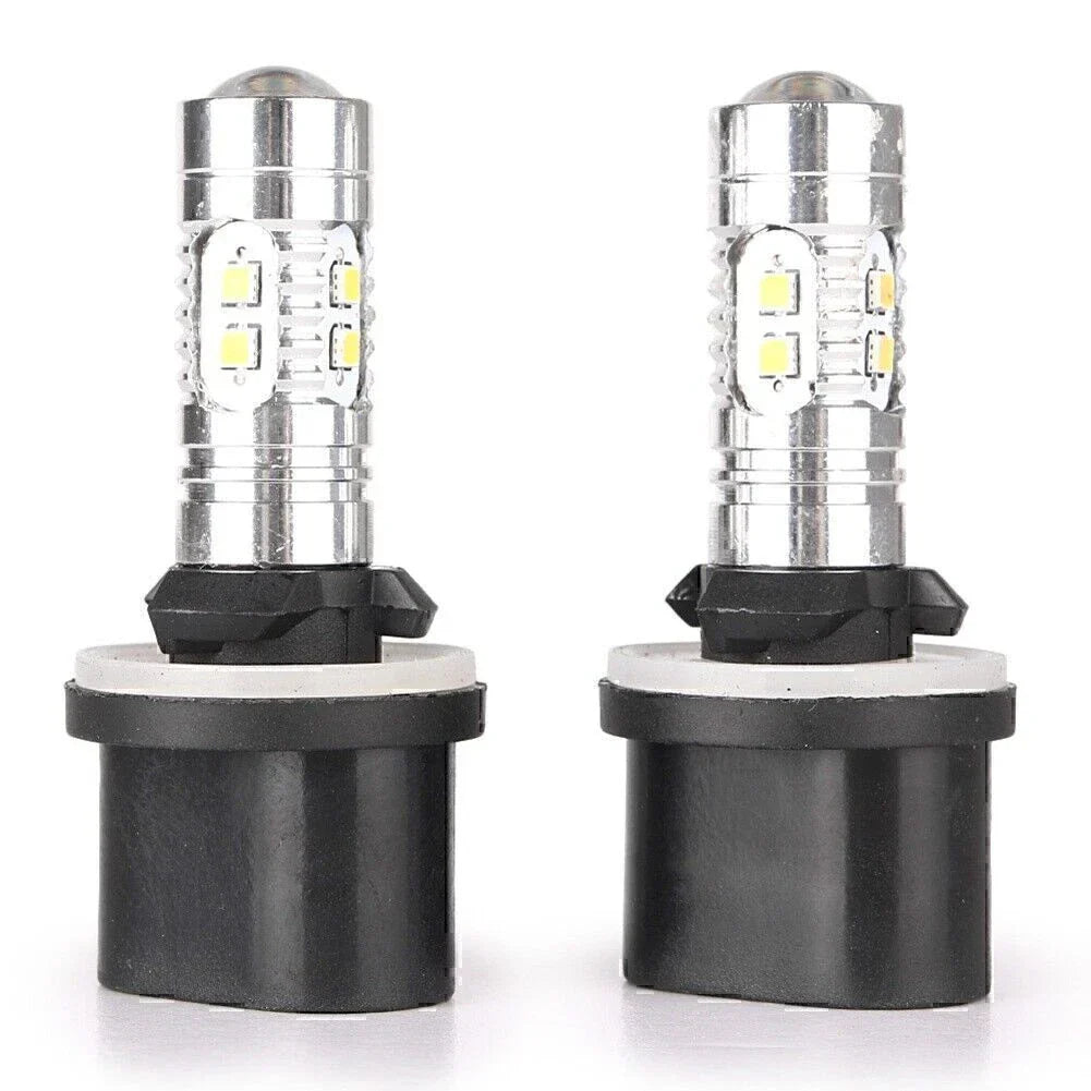 1 Pair 360������ LED Fog Light Bulbs for Car Driving Lamp 880 6000K