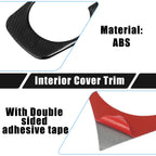 Cup Holder Frame Cover Sticker Trim for Chevrolet Camaro (2010–2015)