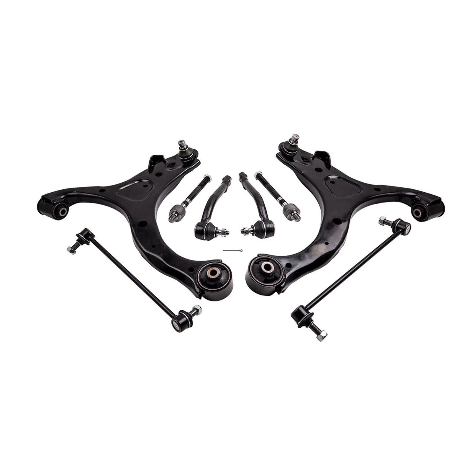 10PC Front Struts Control Arms Sway Bar Tie Rod for Kia Sorento (2011-2013)