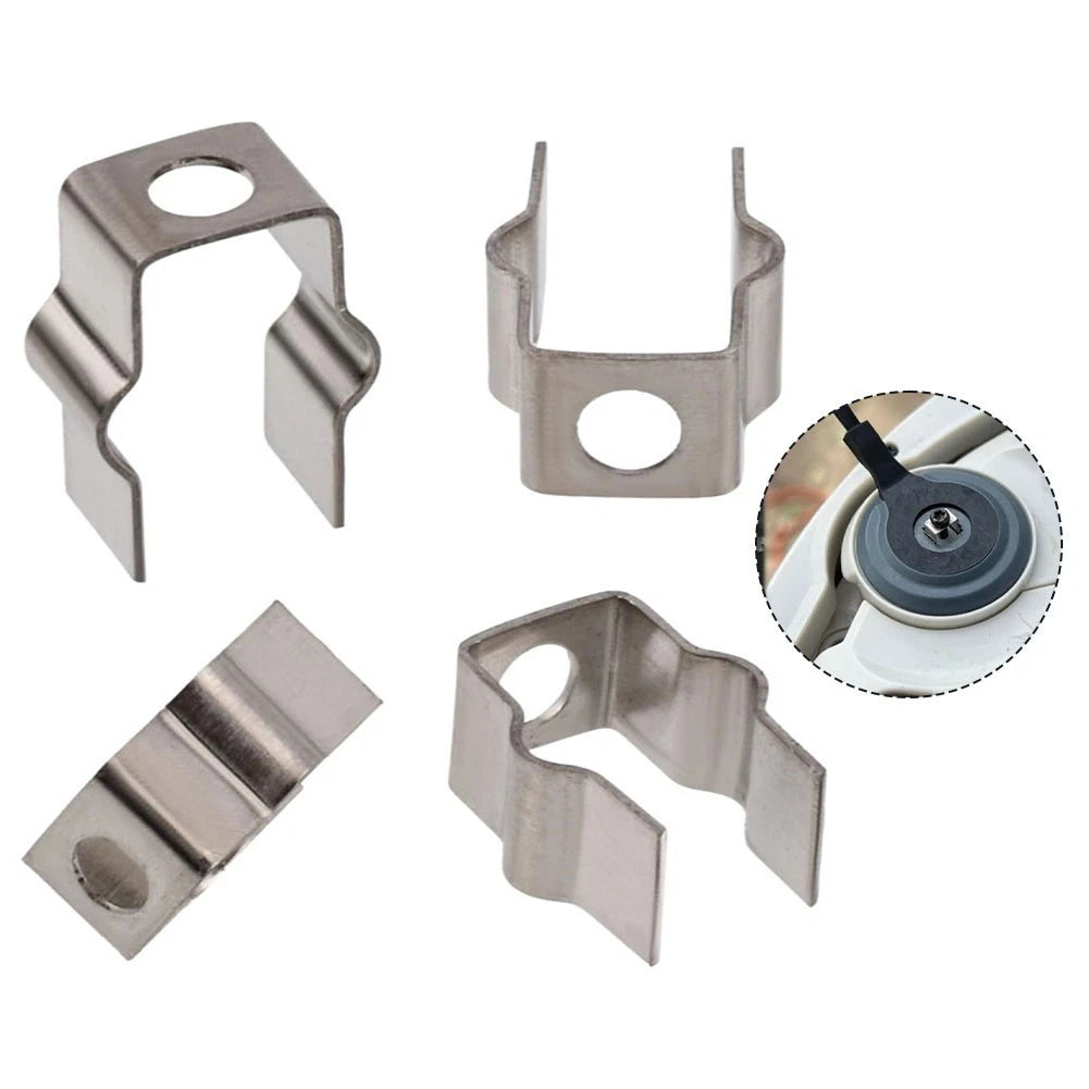 Set of 4 Stainless Steel Mount Clips for Shark IQ Robot Vacuum (AV2501S)
