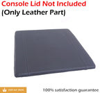 Leather Synthetic Console Armrest Cover for Ford F250 (2011–2016) Gray