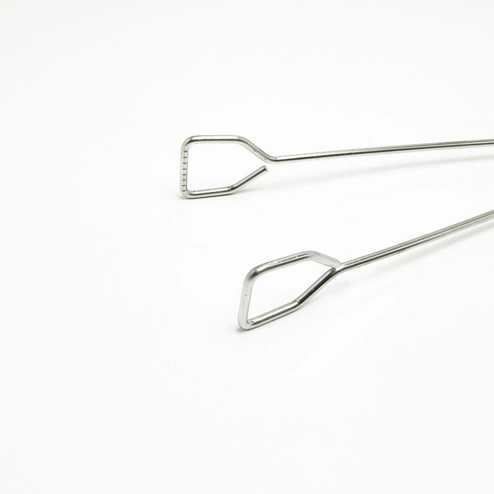 15-Inch Stainless Steel Barbecue Tongs for Grill Tool