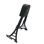 Black Skull Backrest Sissy Bar Leather Pad for Softail FLSTSC FXST FXSTB FXSTS