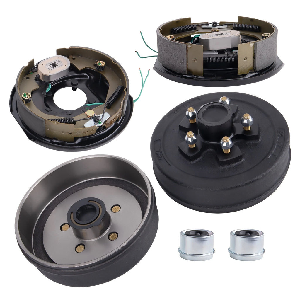 Trailer Hub Drum Kits 5 on 4.5 with 10"x2-1/4" Electric Brakes (3500 lbs)