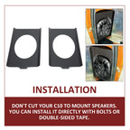 Set of 2 Speaker Brackets for Chevy C10 (1973–1987)