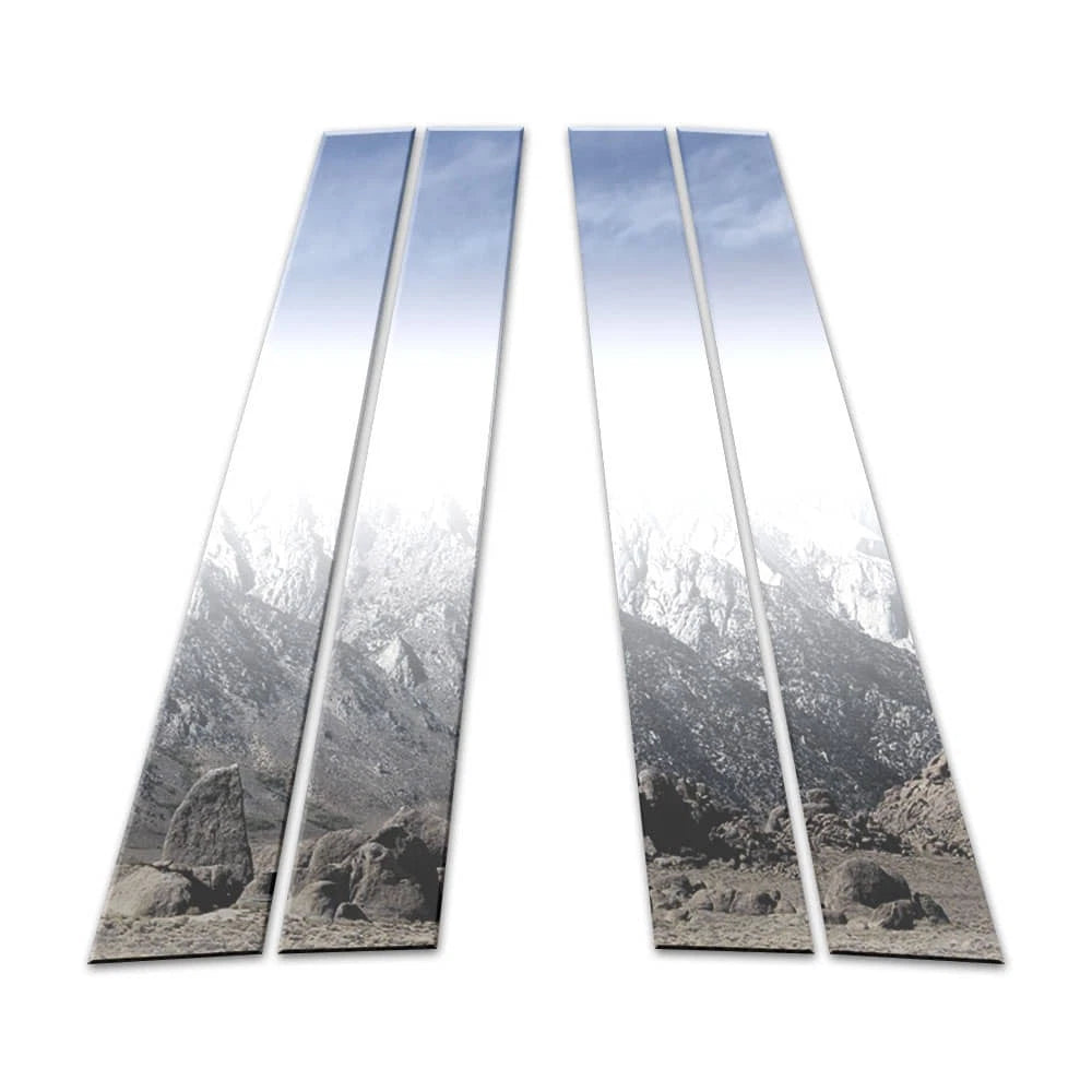 Stainless Steel Pillar Post Covers Kit for Hyundai Equus (2009–2014)