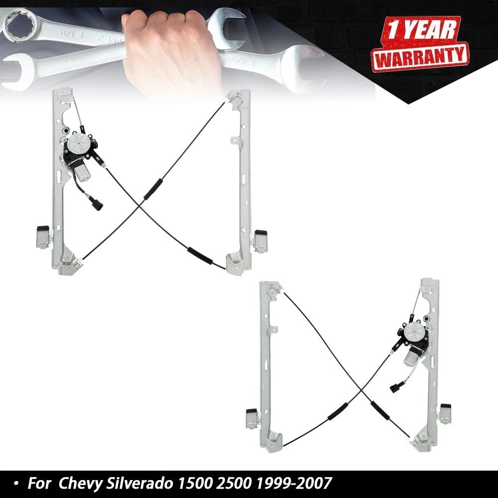Power Window Lifter Assembly for Chevy Silverado 1500 2500 (1999–2007)