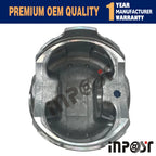 3X STD Piston Set 67mm for Kubota D782 (Part Numbers: STD)