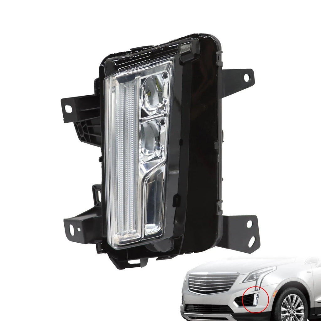 LED DRL Cornering Lamp Fog Light for Cadillac XT5 (2017–2020) LH