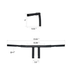 1-1/4" T-Bar Handlebar for Harley Sportster