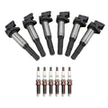 Set of 6 NGK Iridium Spark Plugs for BMW F34 F07 F87 F25 F32 F16 (2011–2023)