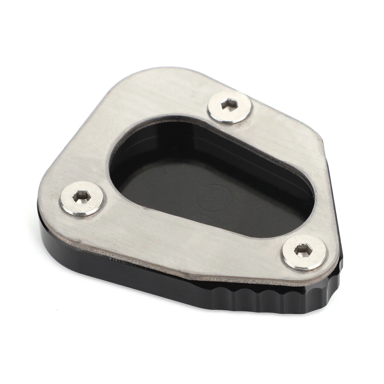 Kickstand Sidestand Enlarger Plate Pad for Yamaha FJR1300 (2006–2017) Black T9
