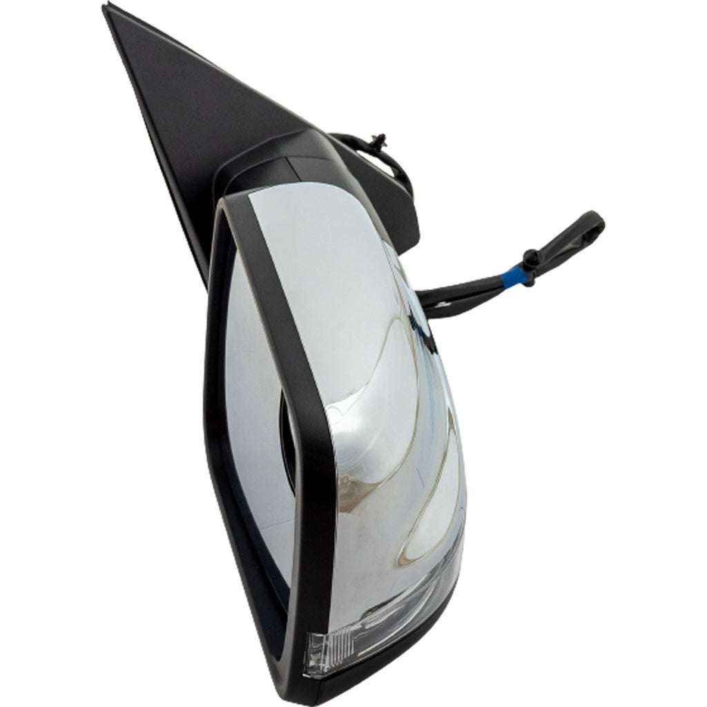Right Power Heated Mirror for Ram 1500 (2019–2022) with Turn Signal Chrome