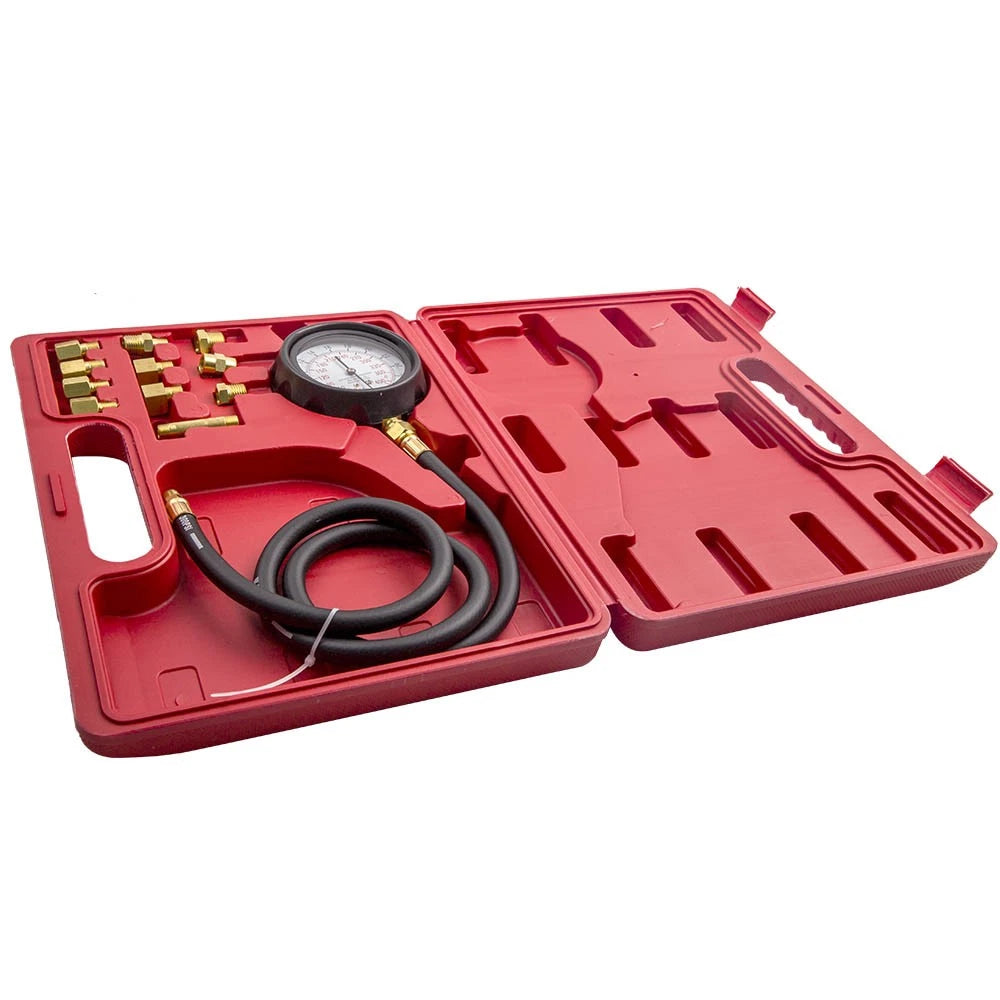 Oil Pressure Gauge Tester Kit for Engine Transmission Fluid (0-500 PSI)